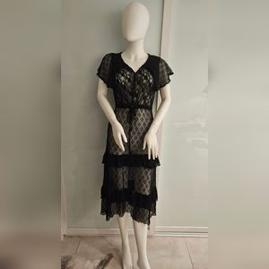 Lece Black dress